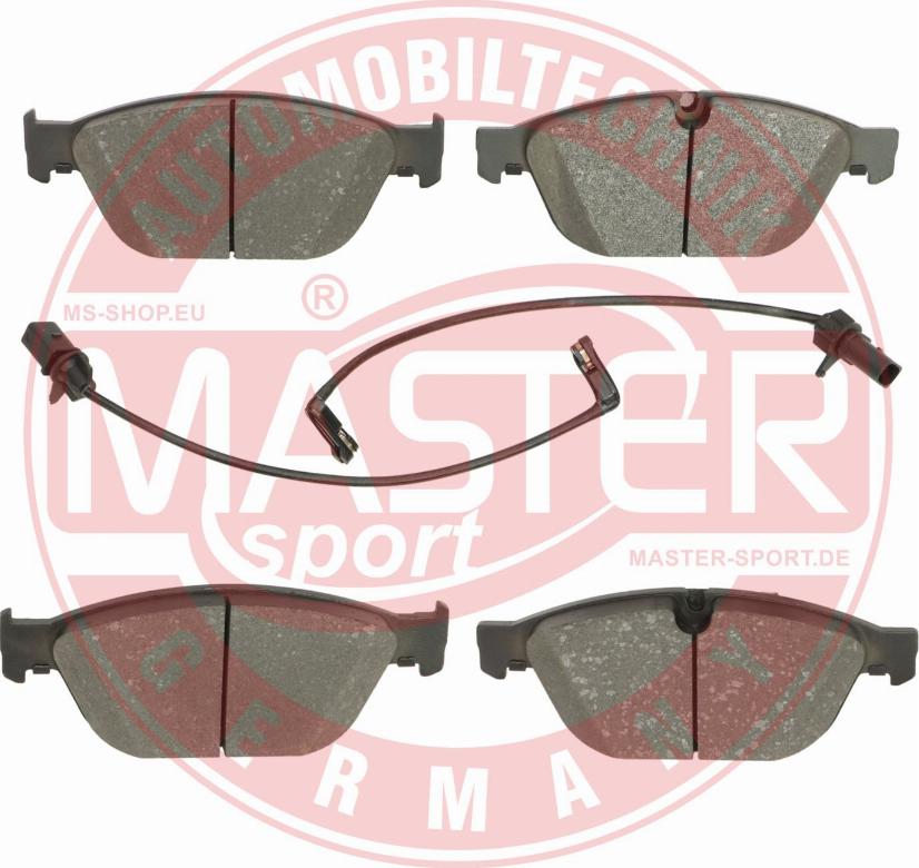 MASTER-SPORT GERMANY 13046072812N-SET-MS - Fren balata seti, diskli fren www.parts5.com