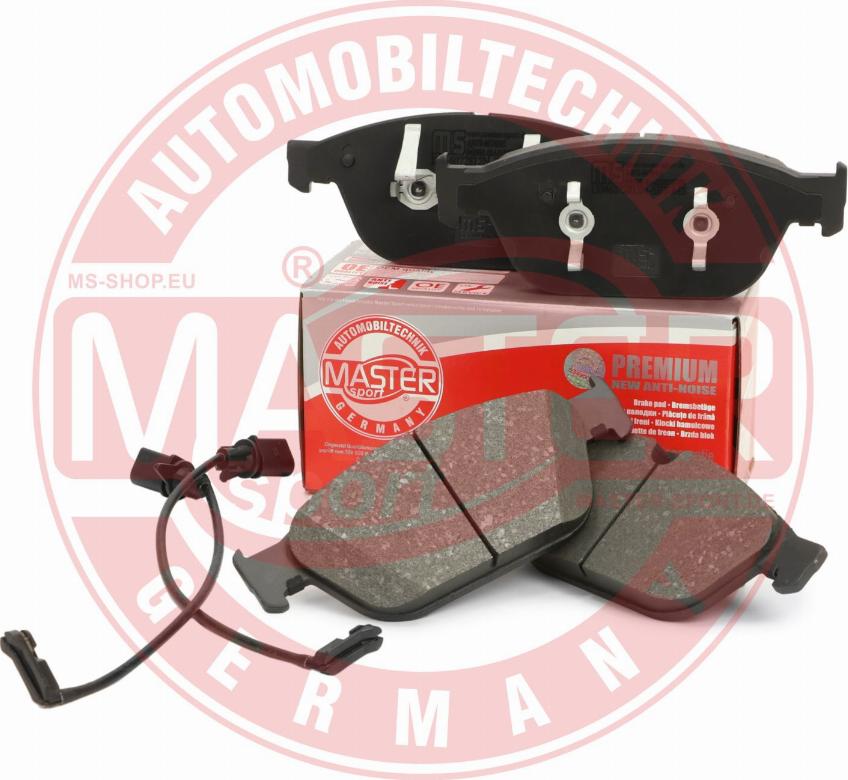 MASTER-SPORT GERMANY 13046072812N-SET-MS - Fren balata seti, diskli fren www.parts5.com