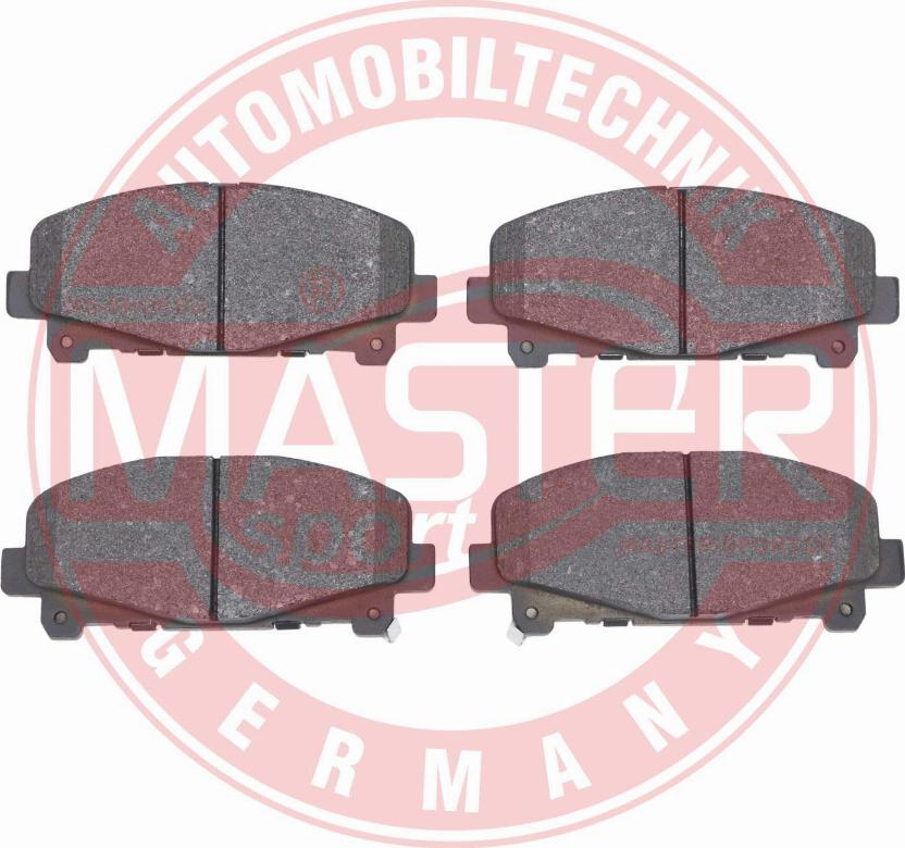 MASTER-SPORT GERMANY 13046134772N-SET-MS - Тормозные колодки, дисковые, комплект www.parts5.com