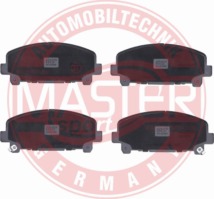 MASTER-SPORT GERMANY 13046134772N-SET-MS - Тормозные колодки, дисковые, комплект www.parts5.com