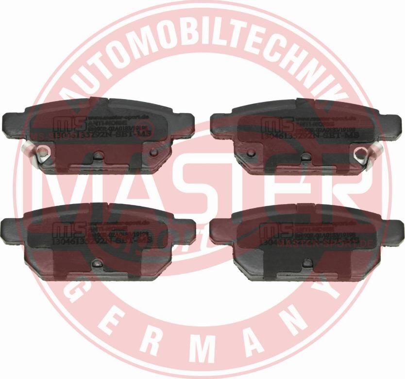 MASTER-SPORT GERMANY 13046135292N-SET-MS - Set placute frana,frana disc www.parts5.com