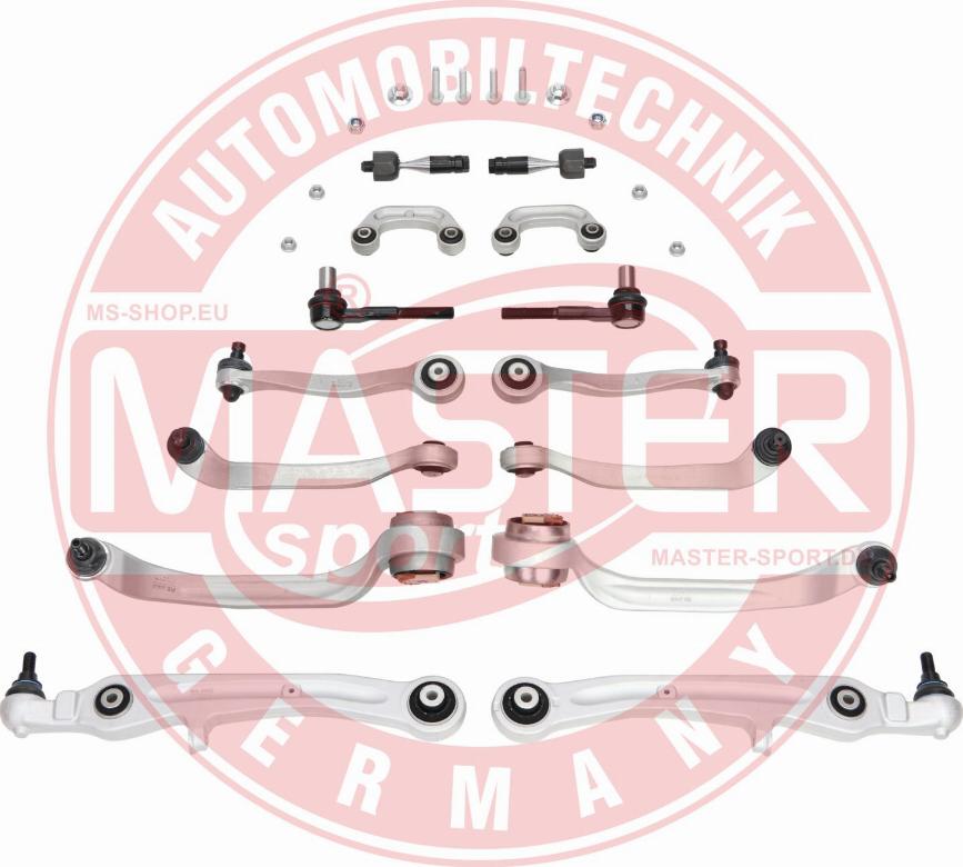 MASTER-SPORT GERMANY 36876/1-KIT-MS - Komplet spone, vešanje točkova www.parts5.com