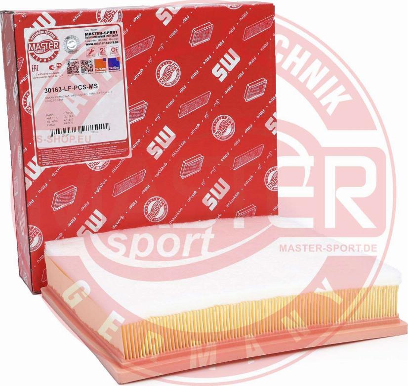 MASTER-SPORT GERMANY 30163-LF-PCS-MS - Luftfilter www.parts5.com