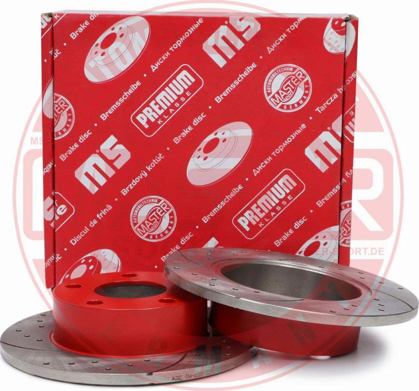 MASTER-SPORT GERMANY 24011002581SE-SET-MS - Disc frana www.parts5.com