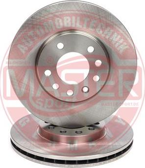 MASTER-SPORT GERMANY 24012501311-SET-MS - Disc frana www.parts5.com