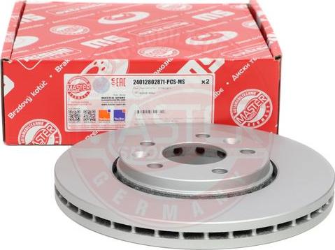 MASTER-SPORT GERMANY 24012802871PR-PCS-MS - Brake Disc parts5.com