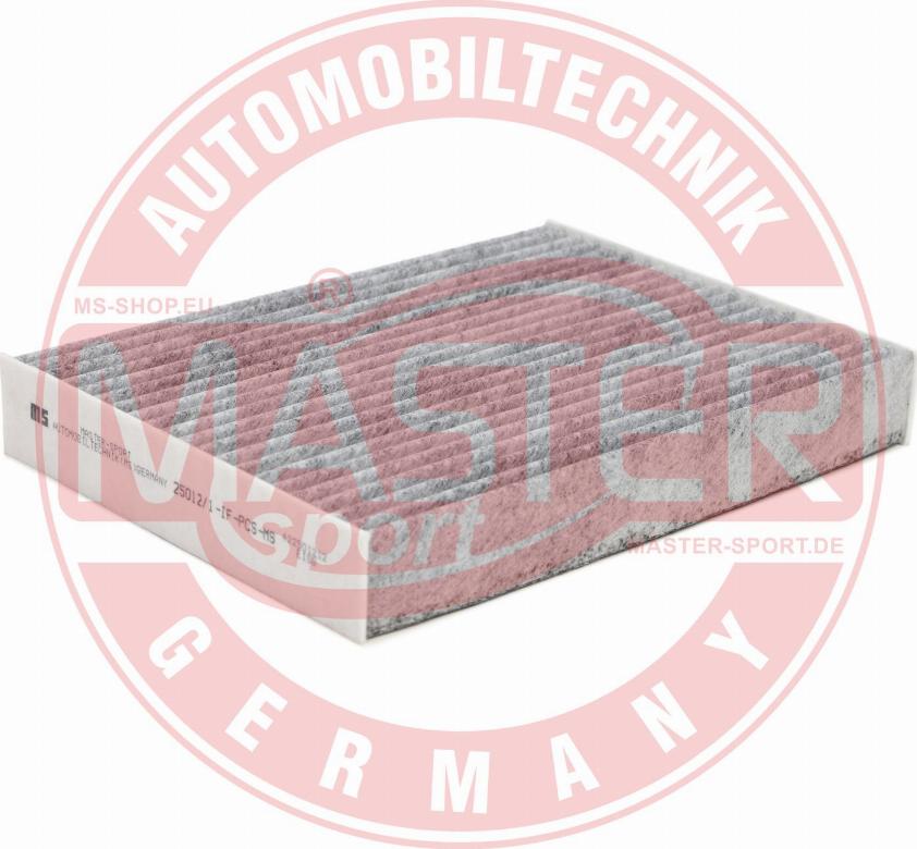 MASTER-SPORT GERMANY 25012/1-IF-PCS-MS - Filter, interior air www.parts5.com