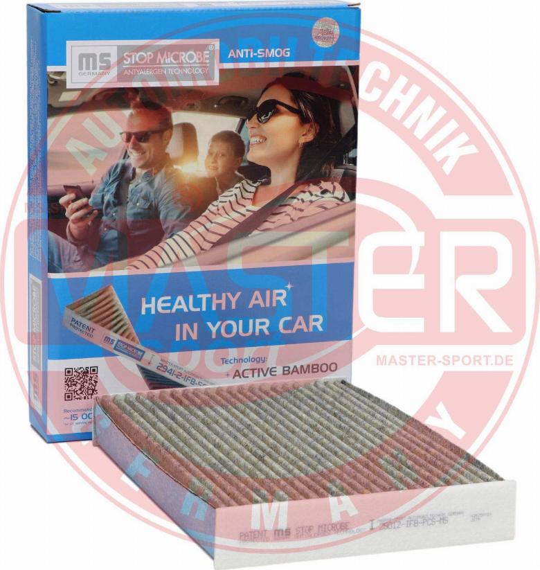 MASTER-SPORT GERMANY 25012-IFB-PCS-MS - Filter, interior air www.parts5.com