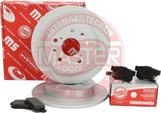 MASTER-SPORT GERMANY 200901600 - Brake Set, disc brakes www.parts5.com