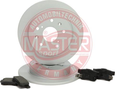 MASTER-SPORT GERMANY 200901600 - Brake Set, disc brakes www.parts5.com