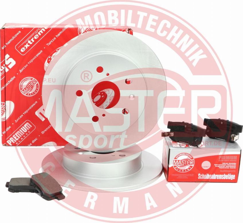 MASTER-SPORT GERMANY 200901670 - Brake Set, disc brakes www.parts5.com