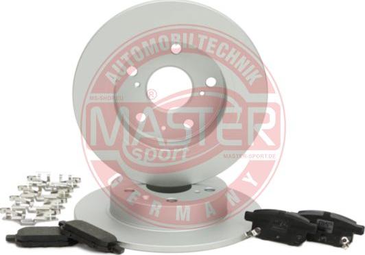 MASTER-SPORT GERMANY 200901820 - Brake Set, disc brakes www.parts5.com