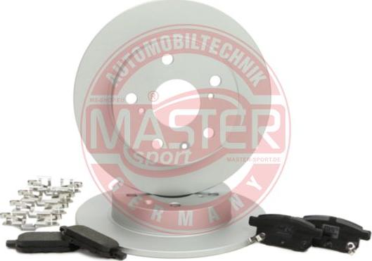 MASTER-SPORT GERMANY 200901820 - Brake Set, disc brakes www.parts5.com