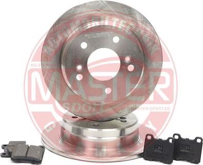 MASTER-SPORT GERMANY 200901200 - Brake Set, disc brakes www.parts5.com