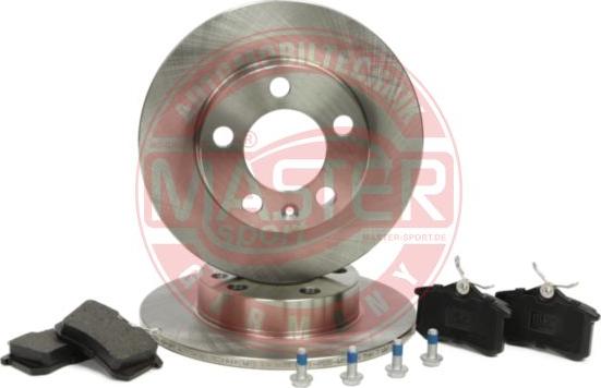 MASTER-SPORT GERMANY 200901232 - Brake Set, disc brakes parts5.com