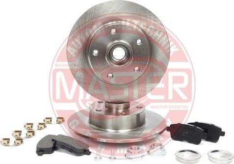 MASTER-SPORT GERMANY 200801181 - Brake Set, disc brakes www.parts5.com