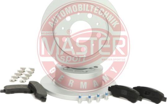 MASTER-SPORT GERMANY 201601230 - Kit frenos, freno de disco www.parts5.com