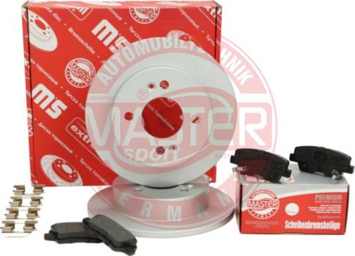 MASTER-SPORT GERMANY 201003940 - Set frana, frana disc www.parts5.com