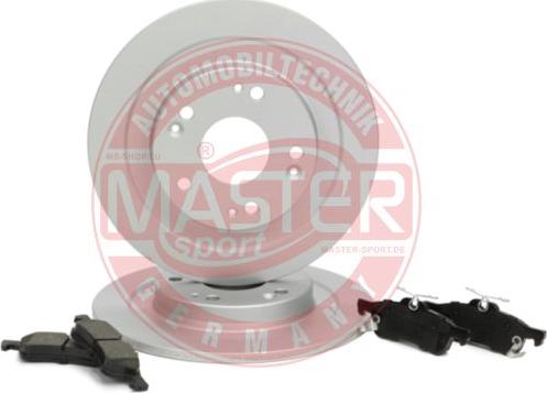 MASTER-SPORT GERMANY 201003800 - Brake Set, disc brakes www.parts5.com