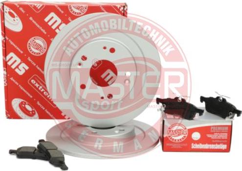 MASTER-SPORT GERMANY 201003800 - Brake Set, disc brakes www.parts5.com