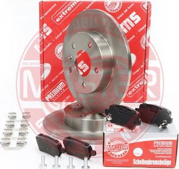 MASTER-SPORT GERMANY 201002500 - Brake Set, disc brakes www.parts5.com