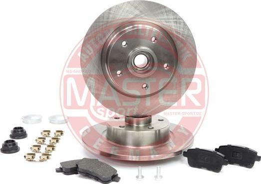 MASTER-SPORT GERMANY 201101801 - Brake Set, disc brakes www.parts5.com