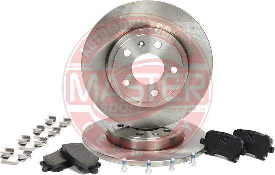 MASTER-SPORT GERMANY 201201660 - Brake Set, disc brakes parts5.com