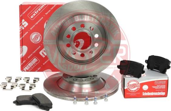 MASTER-SPORT GERMANY 201201760 - Brake Set, disc brakes parts5.com