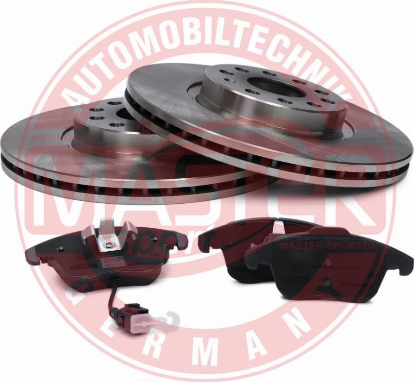 MASTER-SPORT GERMANY 202501582 - Set frana, frana disc www.parts5.com