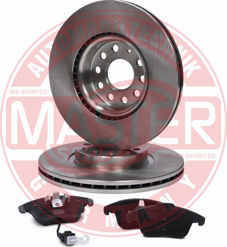 MASTER-SPORT GERMANY 202501582 - Set frana, frana disc www.parts5.com