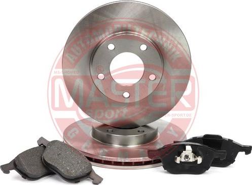 MASTER-SPORT GERMANY 202501650 - Set frana, frana disc www.parts5.com