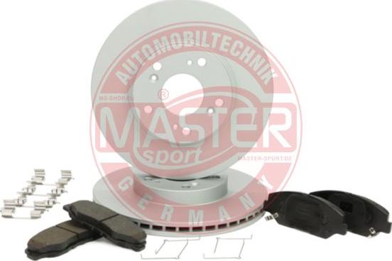 MASTER-SPORT GERMANY 202301090 - Kit frenos, freno de disco www.parts5.com