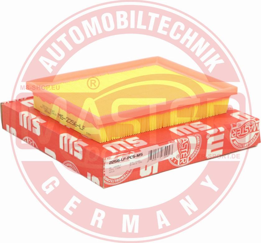 MASTER-SPORT GERMANY 2256-LF-PCS-MS - Air Filter www.parts5.com