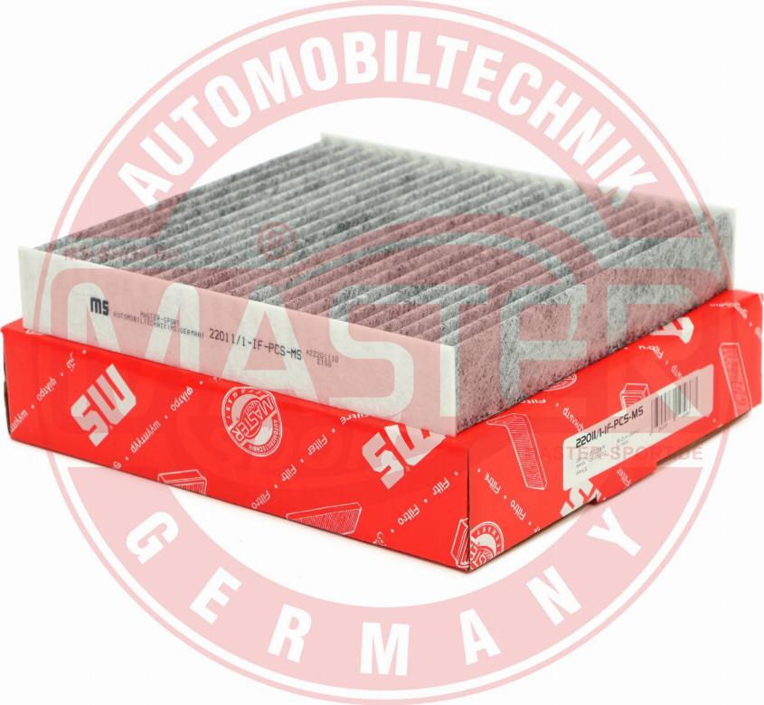 MASTER-SPORT GERMANY 22011/1-IF-PCS-MS - Filter, interior air parts5.com