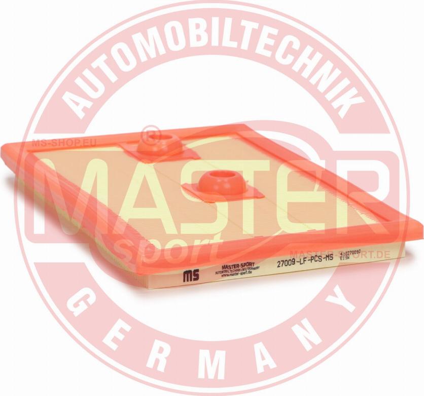 MASTER-SPORT GERMANY 27009-LF-PCS-MS - Filtre à air www.parts5.com