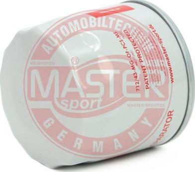 MASTER-SPORT GERMANY 712/43-MG-OF-PCS-MS - Olejový filtr www.parts5.com