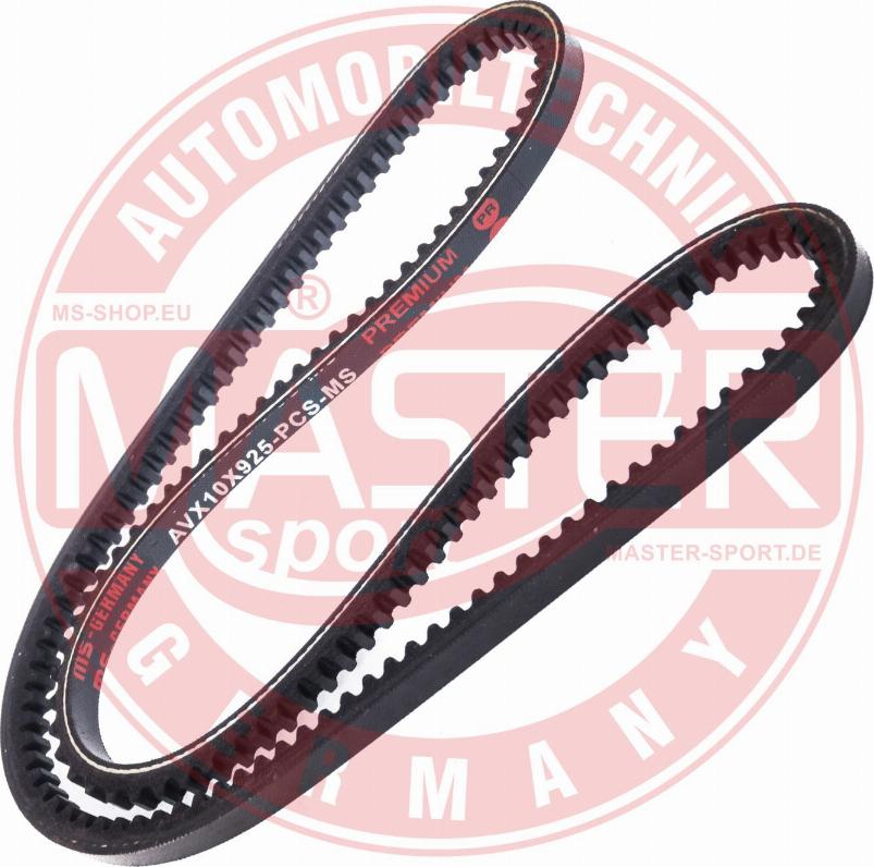 MASTER-SPORT GERMANY AVX-10X925-PCS-MS - Klínový řemen www.parts5.com