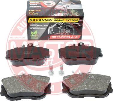 MASTER-SPORT GERMANY K6029752 - Σετ τακάκια, δισκόφρενα www.parts5.com