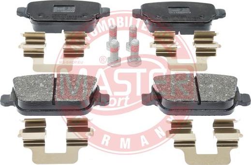 MASTER-SPORT GERMANY K6027232 - Brake Pad Set, disc brake parts5.com