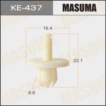 MASUMA KE-437 - Clip, trim / protective strip parts5.com