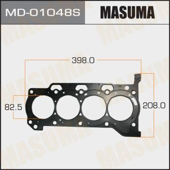 MASUMA MD-01048S - Gasket, cylinder head www.parts5.com