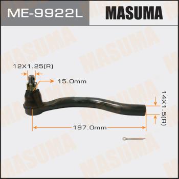 MASUMA ME-9922L - Uzun rot kafası www.parts5.com