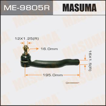 MASUMA ME-9805R - Spurstangenkopf www.parts5.com