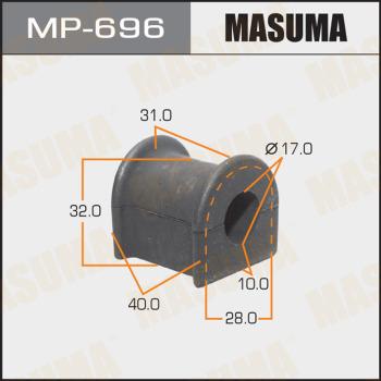 MASUMA MP-696 - Bearing Bush, stabiliser www.parts5.com