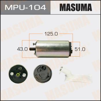 MASUMA MPU104 - Palivové čerpadlo www.parts5.com