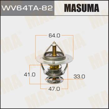 MASUMA WV64TA82 - Thermostat, coolant parts5.com