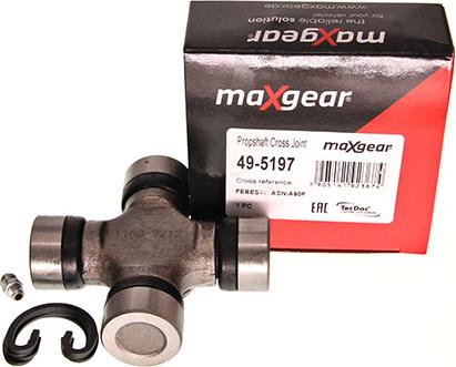 Maxgear 49-5197 - Flexible disc, propshaft joint www.parts5.com