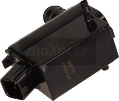 Maxgear 45-0047 - Water Pump, window cleaning www.parts5.com