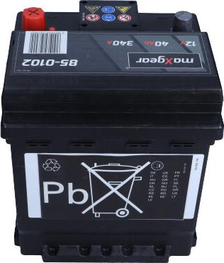 Maxgear 540406034 D722 - Starter Battery www.parts5.com