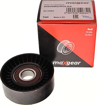 Maxgear 54-0082 - Deflection / Guide Pulley, v-ribbed belt www.parts5.com